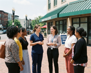 community midwifery partnership health equity advocacy