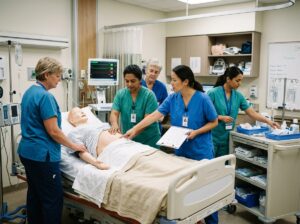 Midwives practise a postpartum haemorrhage response